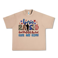 Burro born raised and protected by god guns and glory Urban Heavy Tee - JahusDesignShop
