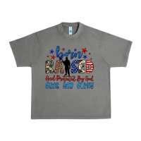 Tornado born raised and protected by god guns and glory Urban Heavy Tee - JahusDesignShop