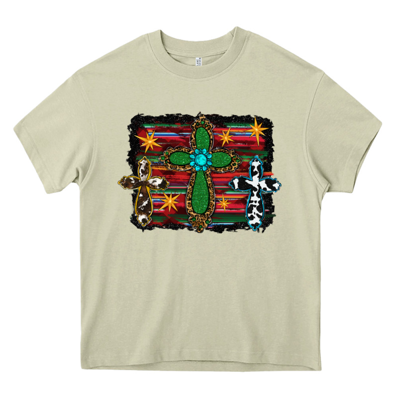 Western Cross Heavy Core Tee by RanaPortraitStore | Teevron