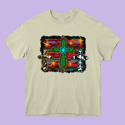 Heavy Core Tee Western Cross