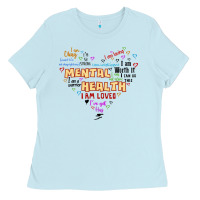 Baby Blue mental health matters Ladies Tee - JahusDesignShop