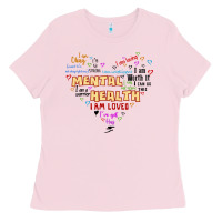 Bubblegum Pink mental health matters Ladies Tee - JahusDesignShop