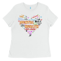 White mental health matters Ladies Tee - JahusDesignShop
