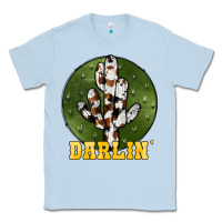Dusty Blue cowhide darlin Classic Tee - JahusDesignShop