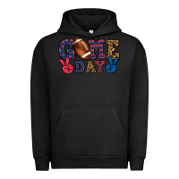 Pigment Black Game day red and blue Urban Hoodie - HowdyJamesFarm