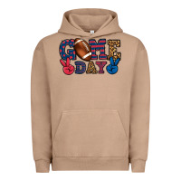 Pigment Burro Game day red and blue Urban Hoodie - HowdyJamesFarm