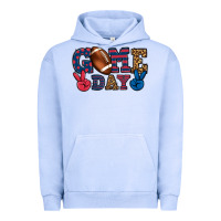 Pigment Grape Ice Game day red and blue Urban Hoodie - HowdyJamesFarm