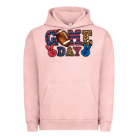 Pigment Salmon Game day red and blue Urban Hoodie - HowdyJamesFarm