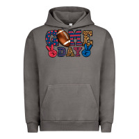 Pigment Tornado Game day red and blue Urban Hoodie - HowdyJamesFarm