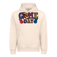 Game Day Red And Blue Urban Hoodie | Teevron