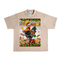 French Oak Christmas rooster Urban Heavy Tee - Artiststas