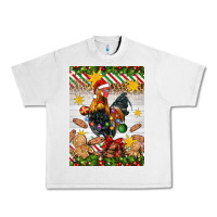 Lunar Rock Christmas rooster Urban Heavy Tee - Artiststas