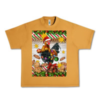 Peanut Butter Christmas rooster Urban Heavy Tee - Artiststas