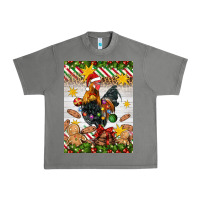 Tornado Christmas rooster Urban Heavy Tee - Artiststas