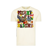 Vintage Arctic chicken merry and bright Vintage Tee - AdoDesignShop