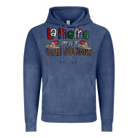 Vintage Denim la mama mas chingona Vintage Hoodie - CowhideDigitalArt