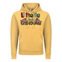 Vintage Mustard la mama mas chingona Vintage Hoodie - CowhideDigitalArt