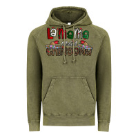 Vintage Olive la mama mas chingona Vintage Hoodie - CowhideDigitalArt