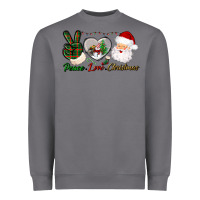 Storm peace love christmas Heavyweight Sweatshirt - BundleAndBundleShop