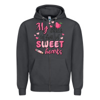 Smoke my class is full of sweet hearts Zipper Hoodie - MaliasSmallBusiness