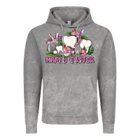 Cloud Rock Happy Easter teeth Vintage Hoodie - OliviaCreatesArt