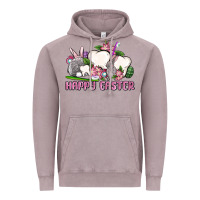 Vintage Zinc Happy Easter teeth Vintage Hoodie - OliviaCreatesArt