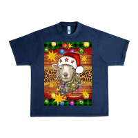 Navy Christmas sheep air freshener Urban Heavy Tee - Artiststas
