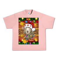 Salmon Christmas sheep air freshener Urban Heavy Tee - Artiststas