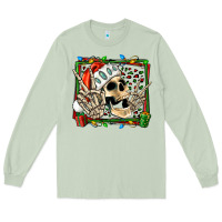 Matcha Christmas happy skeleton Long Sleeve Tee - Jasminsmagicworld
