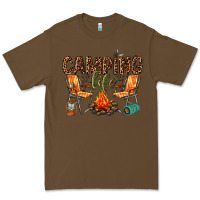 Cacao camping life Premium Tee - texasbilliewilder