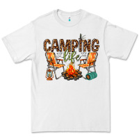 White camping life Premium Tee - texasbilliewilder