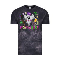 Cloud Black spooky nurse Vintage Tee - AdoDesignShop