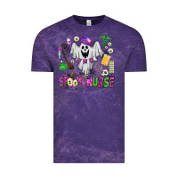 Cloud Purple spooky nurse Vintage Tee - AdoDesignShop