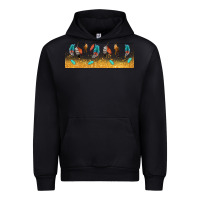 Black native American feathers Urban Hoodie - TumblerDesignByShophia
