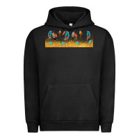 Pigment Black native American feathers Urban Hoodie - TumblerDesignByShophia