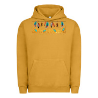 Pigment Peanut Butter native American feathers Urban Hoodie - TumblerDesignByShophia