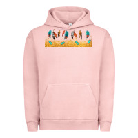 Pigment Salmon native American feathers Urban Hoodie - TumblerDesignByShophia
