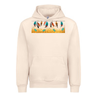 Sandshell native American feathers Urban Hoodie - TumblerDesignByShophia