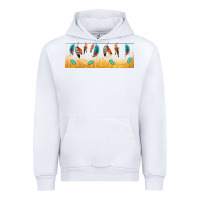 White native American feathers Urban Hoodie - TumblerDesignByShophia