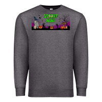 Charcoal Heather spooky mimi libbey glass Premium Sweatshirt - BundleAndBundleShop