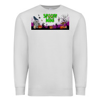 Dove Grey spooky mimi libbey glass Premium Sweatshirt - BundleAndBundleShop