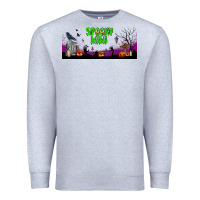 Heather Grey spooky mimi libbey glass Premium Sweatshirt - BundleAndBundleShop