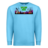 Ocean Blue spooky mimi libbey glass Premium Sweatshirt - BundleAndBundleShop