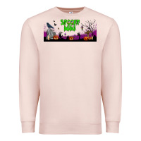 Pale Pink spooky mimi libbey glass Premium Sweatshirt - BundleAndBundleShop