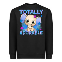 Black totally adorable elephant boy Heavyweight Sweatshirt - AdoDesignShop