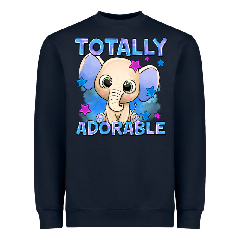 Totally Adorable Elephant Boy Heavyweight Sweatshirt by AdoDesignShop | Teevron