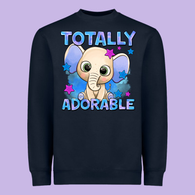 Totally Adorable Elephant Boy Heavyweight Sweatshirt Designed By Adodesignshop