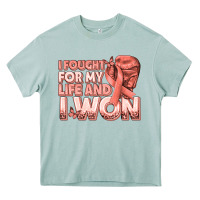 Arona i fought for my life and i won uterine cancer peac Heavy Core Tee - texasbilliewilder