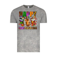 Cloud Rock happy hallothanksmas Vintage Tee - AdoDesignShop