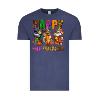 Vintage Denim happy hallothanksmas Vintage Tee - AdoDesignShop